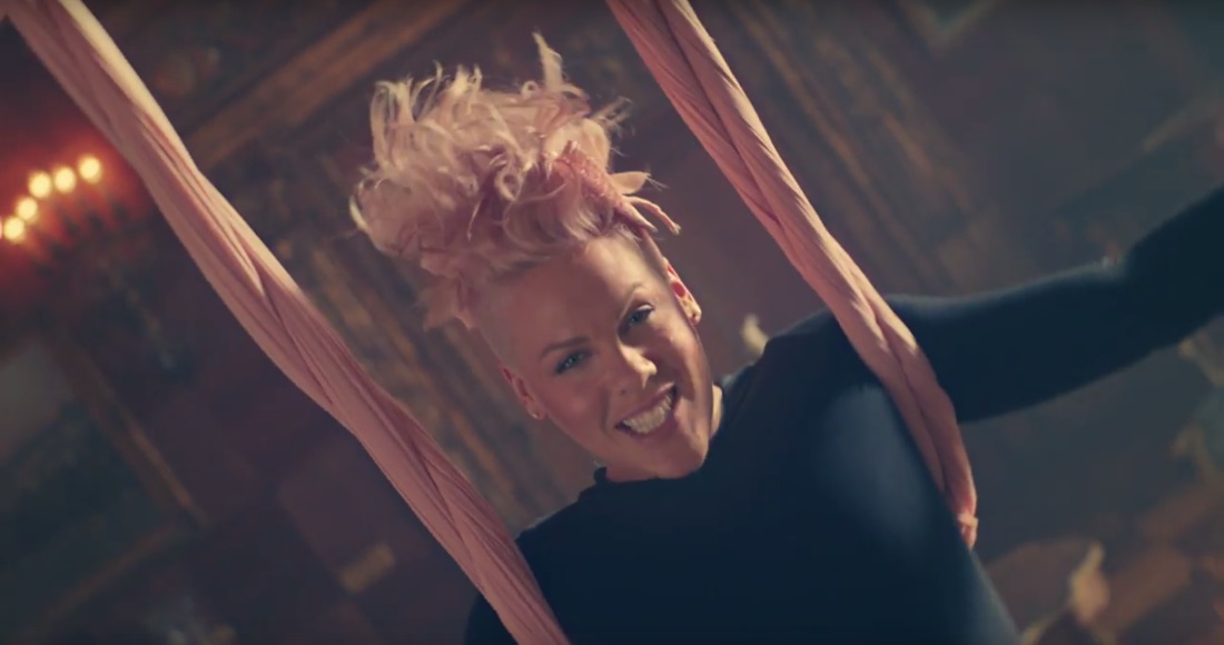 Pink's Official Top 20 biggest songs revealed