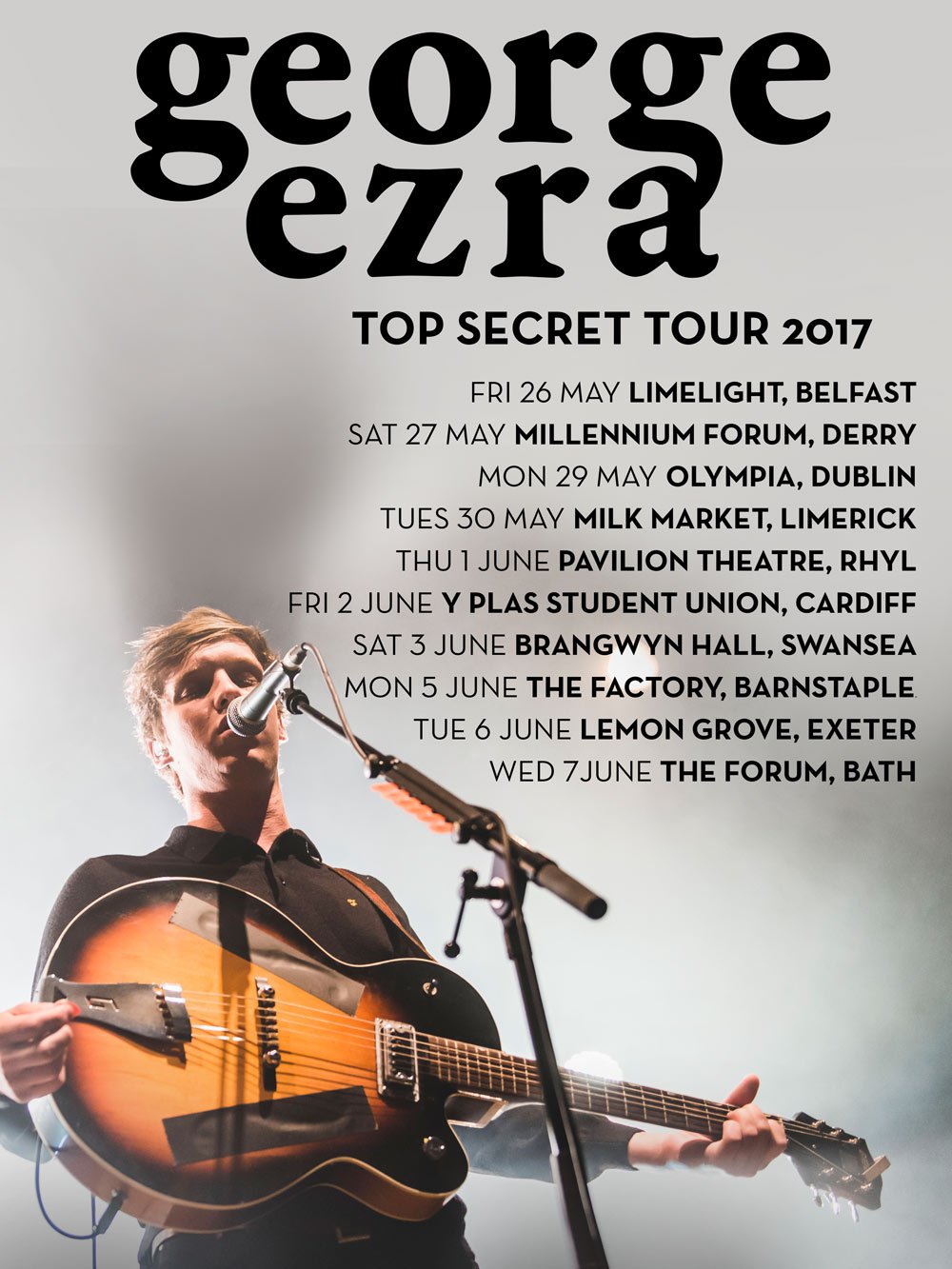 Ezra to road test new songs on intimate UK tour