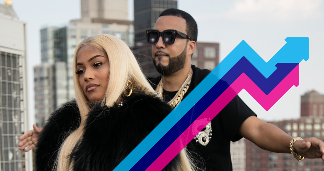 Stefflon Don & French Montana Climb To Trending Chart Number 1