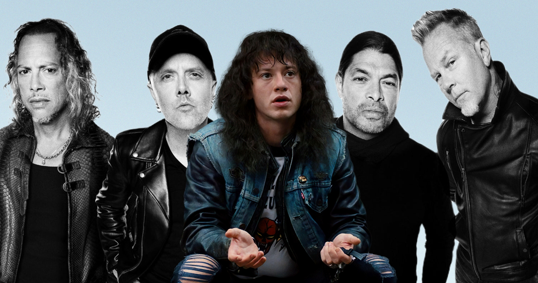 Metallica's Master of Puppets vaults into Official Singles Chart Top Stranger Things' Eddie Munson's guitar solo scene | Official