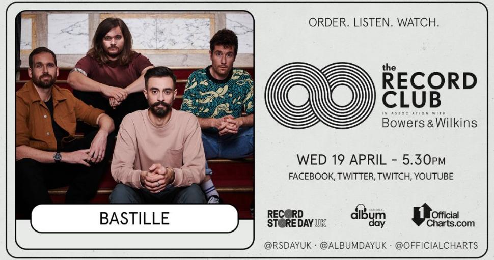 The Record Club Bastille announced as guests for very special Record