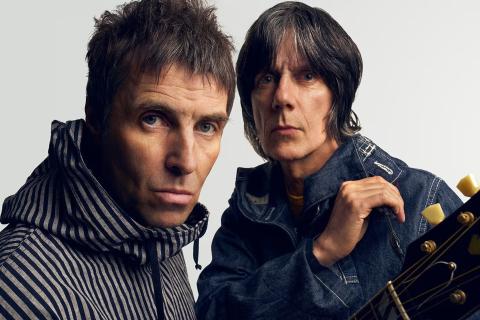 Liam Gallagher and John Squire