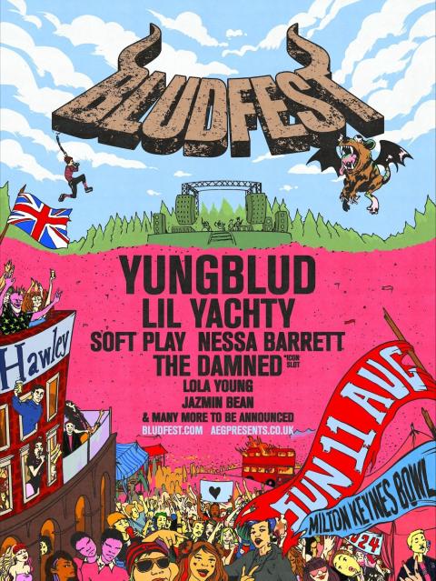 YUNGBLUD BLUDFEST line-up