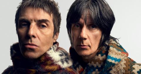 Liam Gallagher and John Squire