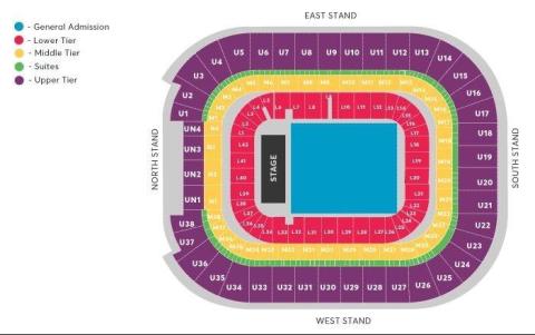 Oasis Cardiff Principality Stadium seating plan