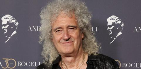 Brian May Queen stroke