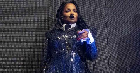 Janet Jackson on the Together Again tour in 2024