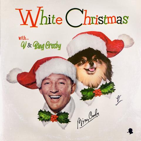 BTS star V and Bing Crosby White Christmas