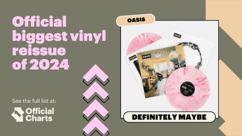 Official biggest vinyl reissue of 2024 - Definitely Maybe - Oasis