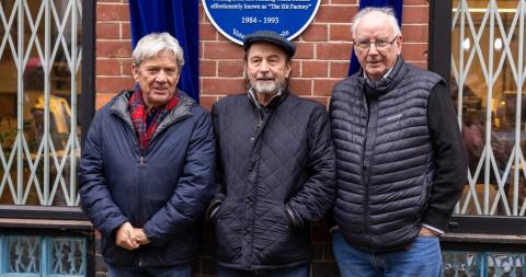 Stock Aitken Waterman blue plaque hit factory