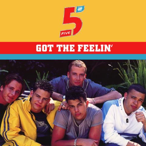 Five Got The Feelin' single artwork