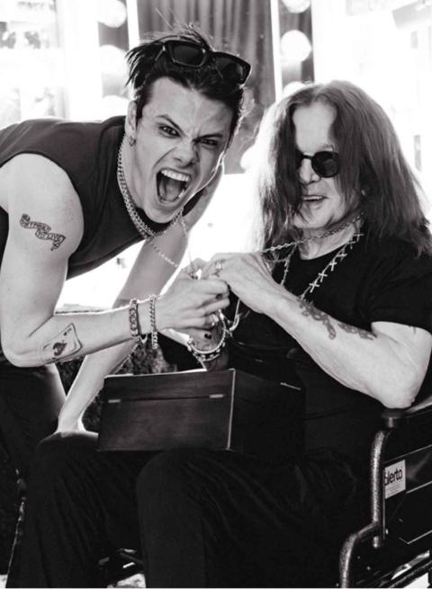 Ozzy Osbourne and singer Yungblud