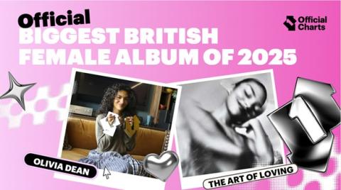 Biggest British female album of 2025