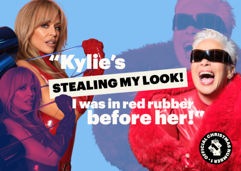 Denise Welch Slayyy Bells Kylie Minogue XMAS Christmas Number 1