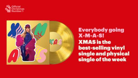 Kylie Minogue XMAS Christmas Number 1 vinyl