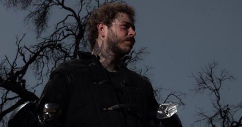 the blue one  post malone wallpaper please rebloglike if you