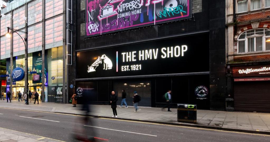 hmv returns to London's Oxford Street: Flagship store to reopen this ...