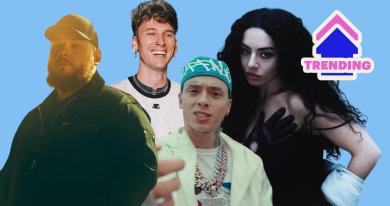 Official Trending Chart Luke Combs Central Cee mgk Charli xcx