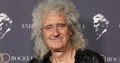 Brian May Queen stroke