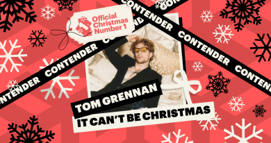 Tom Grennan - Christmas Number 1 2024 contender