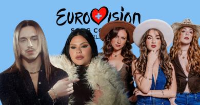 eurovision 2025 official charts guide tommy cash miriana conte remember monday